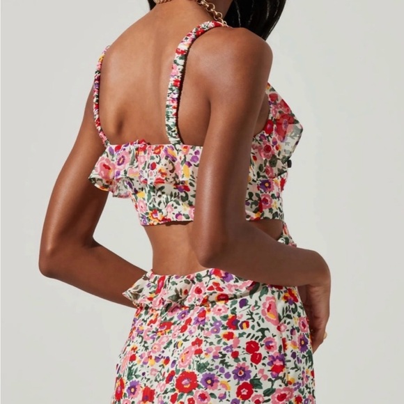 ASTR The Label Wild Cut Out MIDI Dress Size Large - Picture 2 of 7